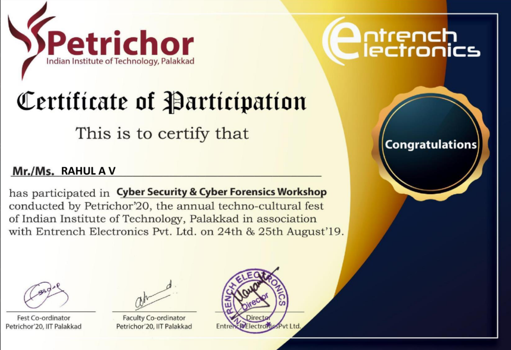 Certificate 4